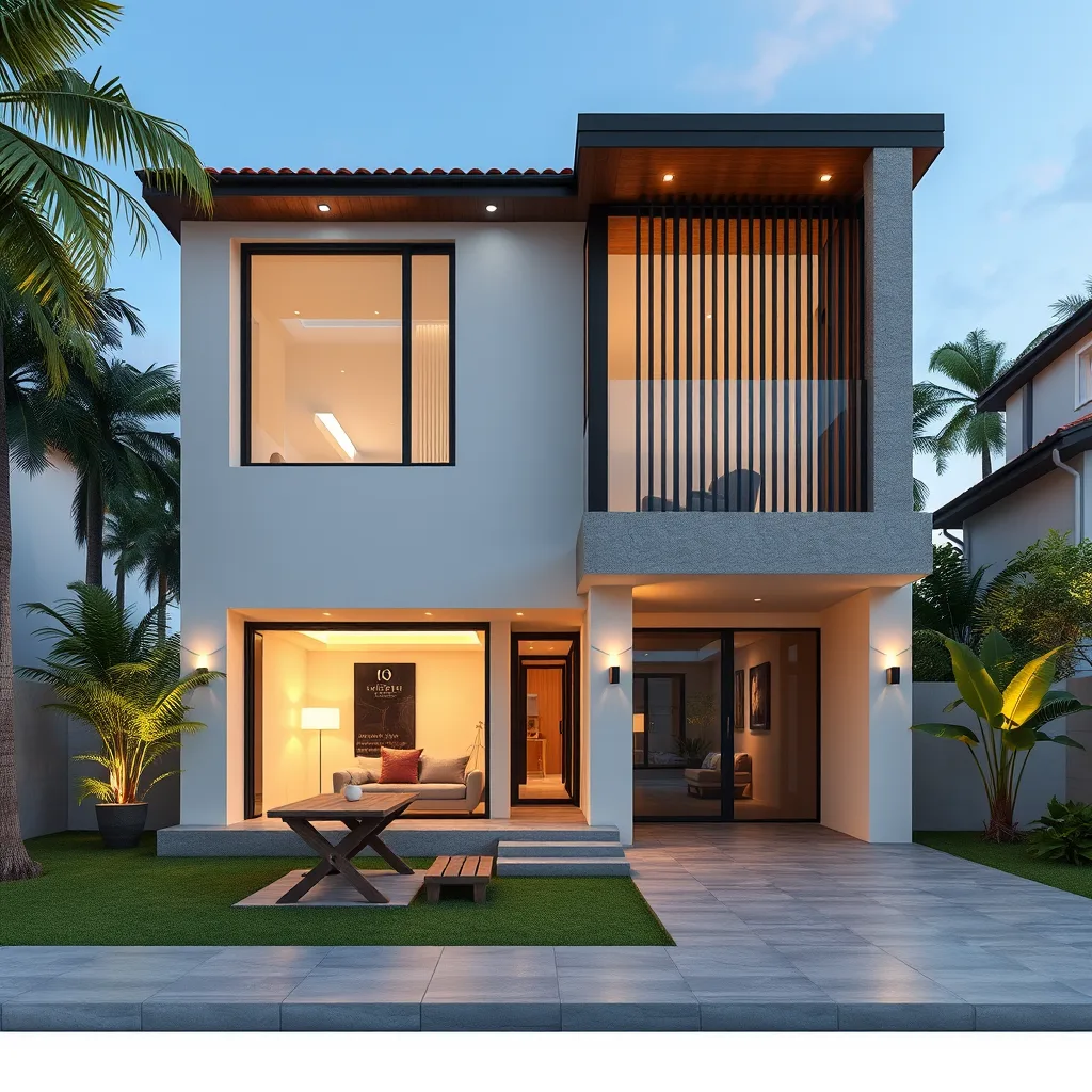 construção de casa de alto padrão